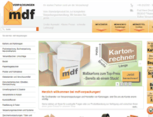Tablet Screenshot of freihaus-verpackungen.de